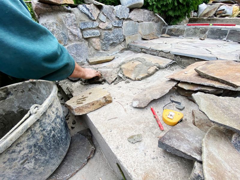 Patio Slab Installation