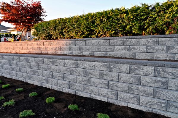 Concrete Retaining Wall Installation in Bend