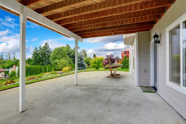 Backyard Patio Installation in Bend