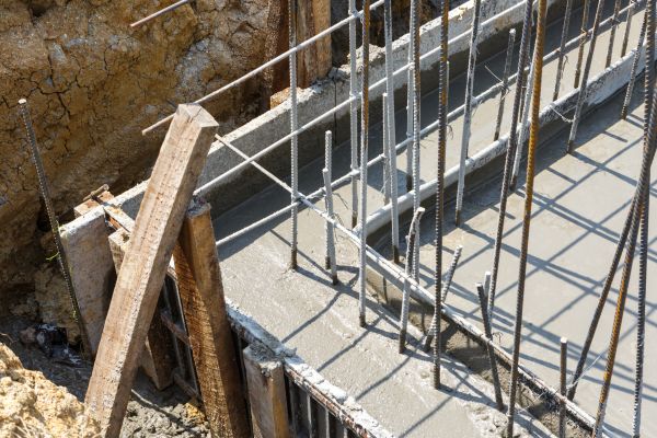 Concrete Footing Pouring in Bend