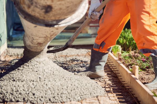Poured Concrete Installation in Bend