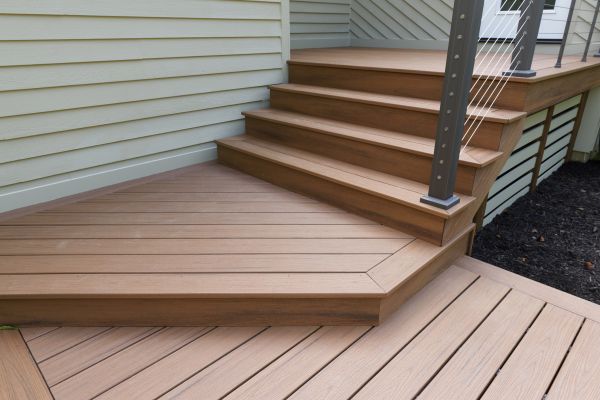 Patio Staircase Construction in Bend