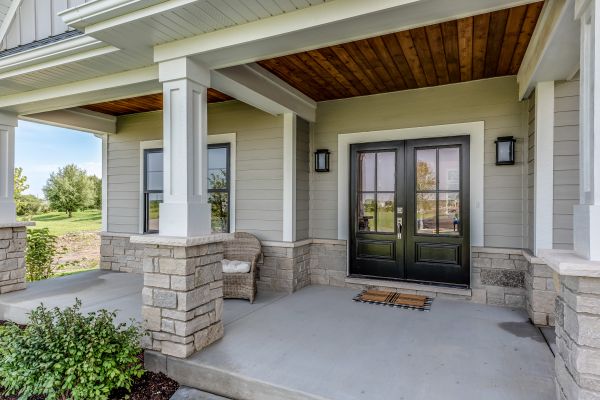 Concrete Porch Construction in Bend