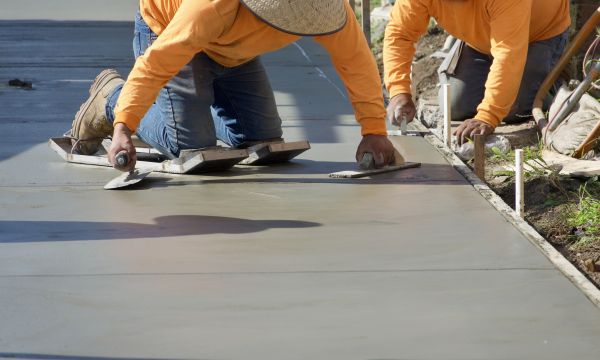 Cement Pad Construction in Bend