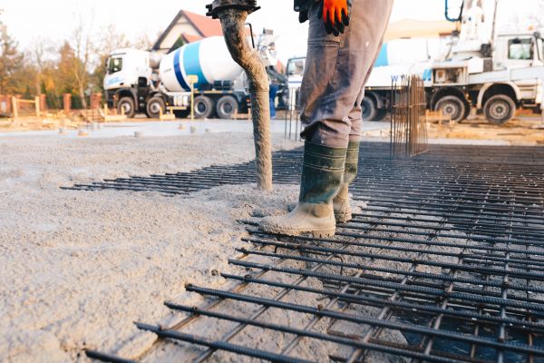 Poured Foundation Installation in Bend