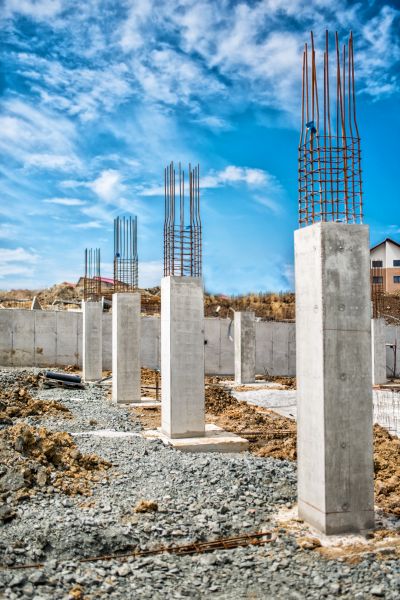 Concrete Footer Pouring in Bend