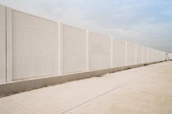 Concrete Fence Construction in Bend
