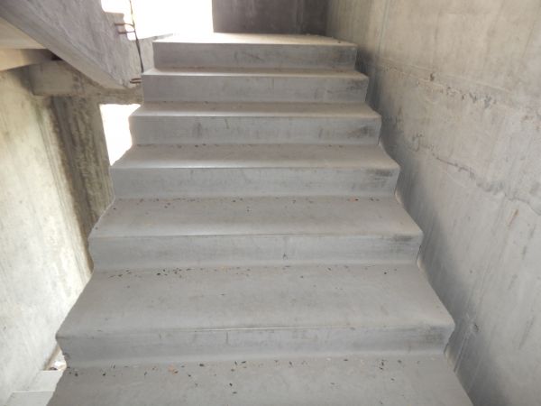 Poured Stair Construction in Bend