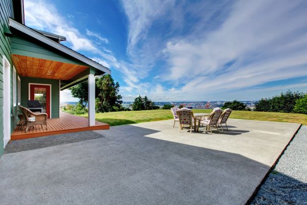Backyard Concrete Paving in Bend