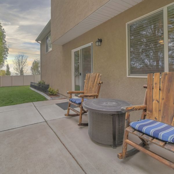 Backyard Slab Construction in Bend
