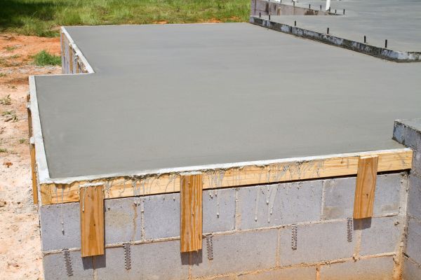 Concrete Slab Installation in Bend