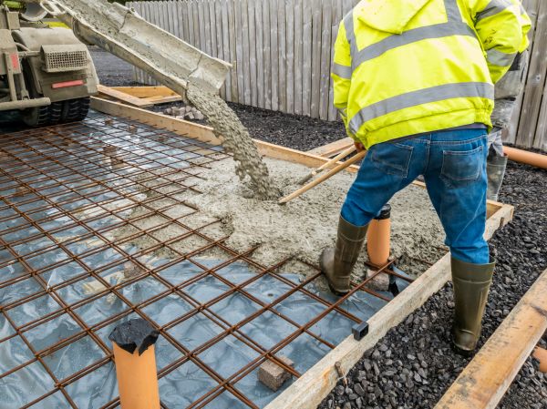 Basement Slab Pouring in Bend