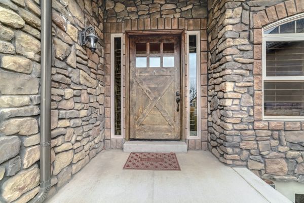 Cement Porch Construction in Bend