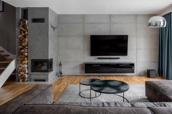 Cement Wall Installation in Bend