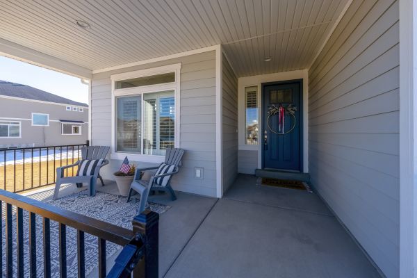 Cement Porch Installation in Bend