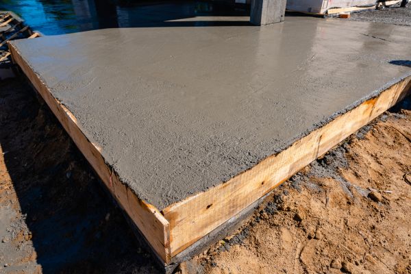 Outdoor Slab Installation in Bend