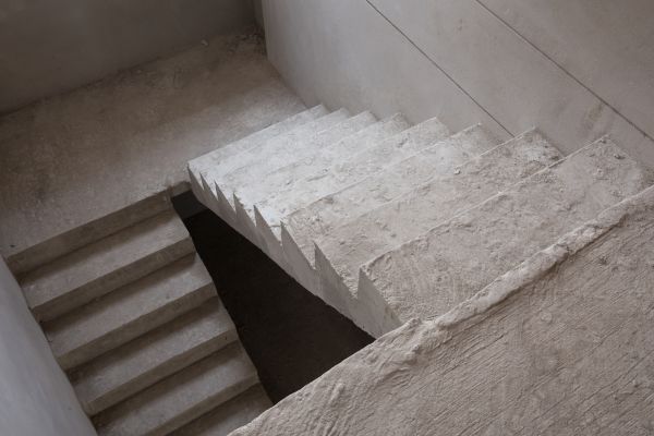 Cement Staircase Construction in Bend